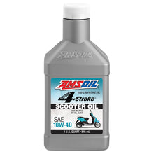 Load image into Gallery viewer, AMSOIL Formula 4-Stroke 10W-40 Synthetic Scooter Motor Oil - Case of 12