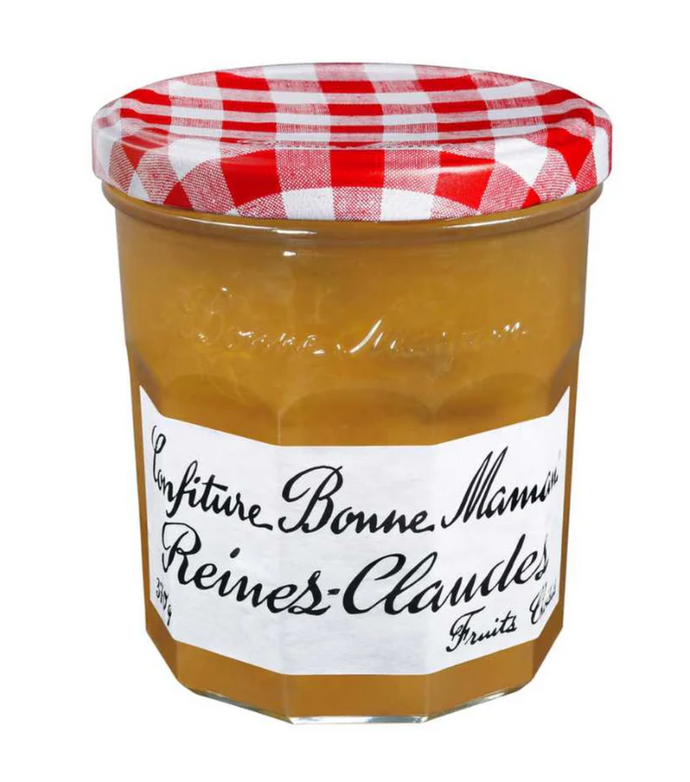Reines-Claudes - Greengage Plum Preserve - 370g - Pack of 6 (French Label)