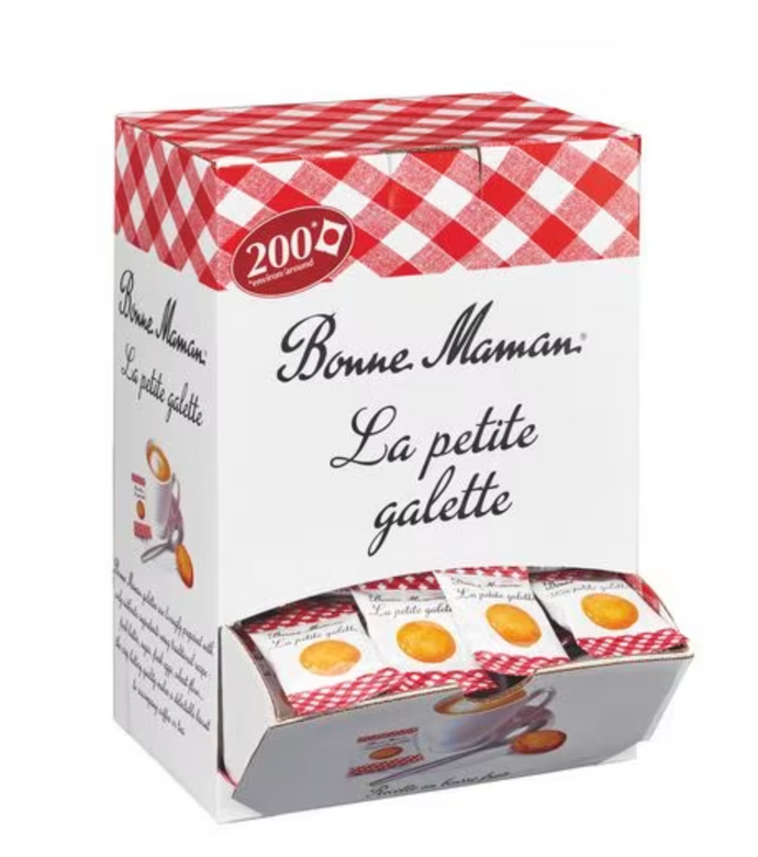 Butter Crunch Biscuits Slim Individual Wrapped / La Petite Galette 700g - Pack of 1