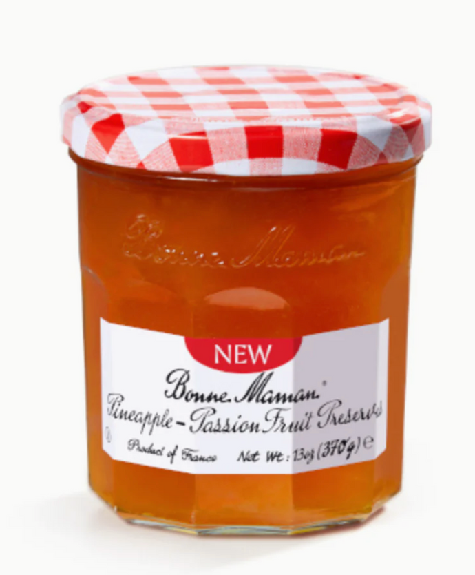 Pineapple Passion Fruit Preserve - 370g - Pack of 6 (USA Market)